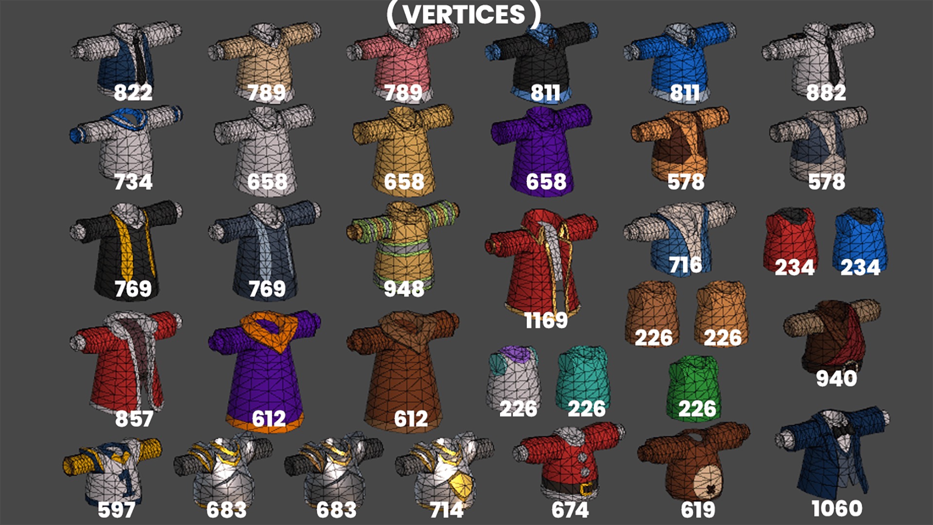 3D Characters Pro - Casual Low-poly 3D model_48