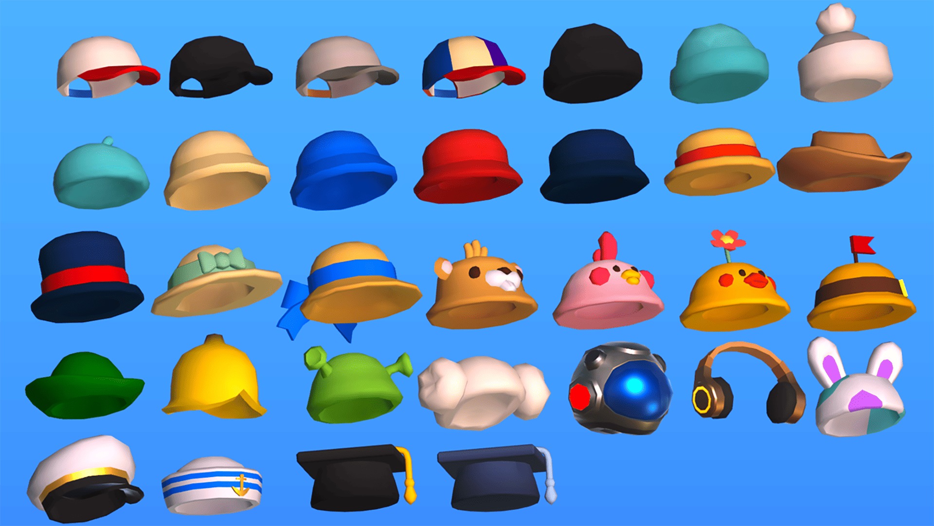 3D Characters Pro - Casual Low-poly 3D model_15