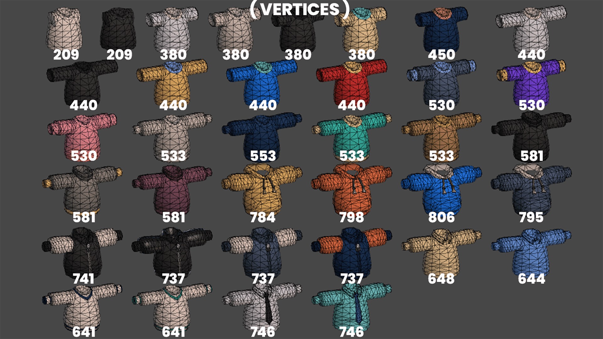 3D Characters Pro - Casual Low-poly 3D model_49