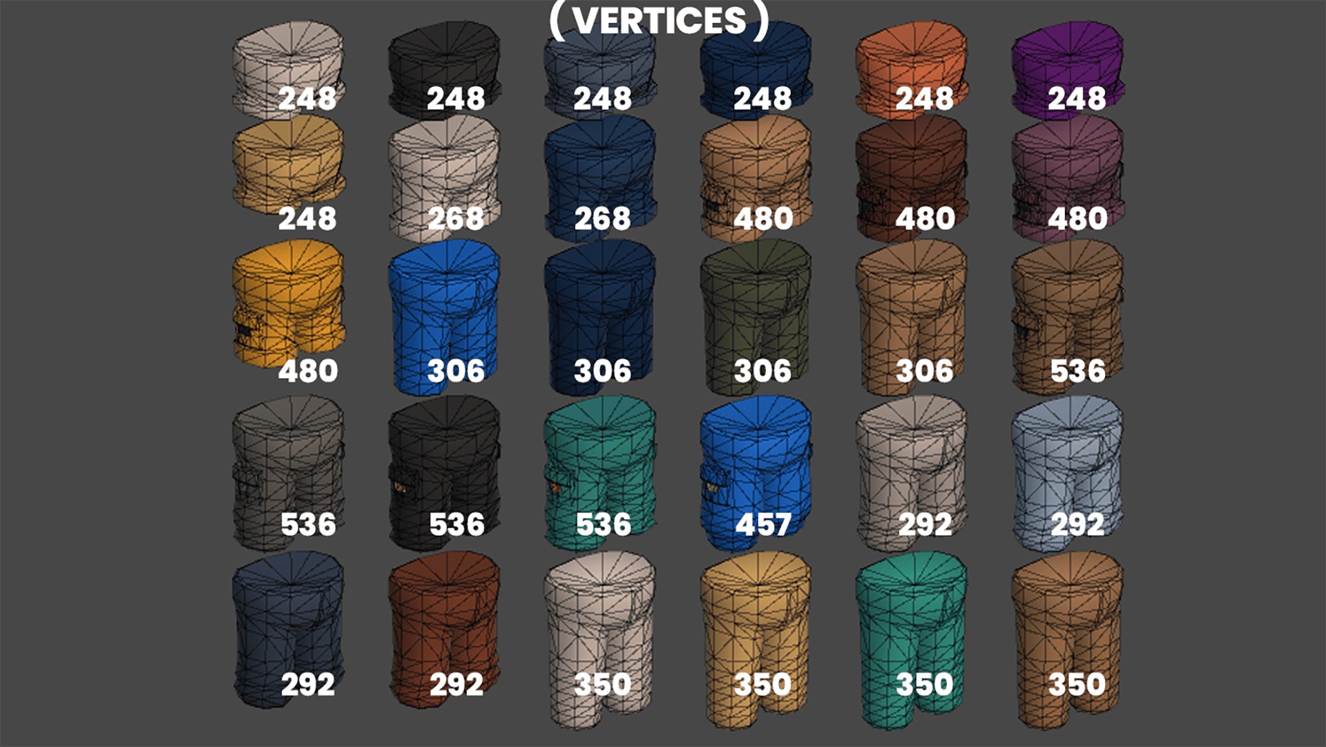 3D Characters Pro - Casual Low-poly 3D model_45