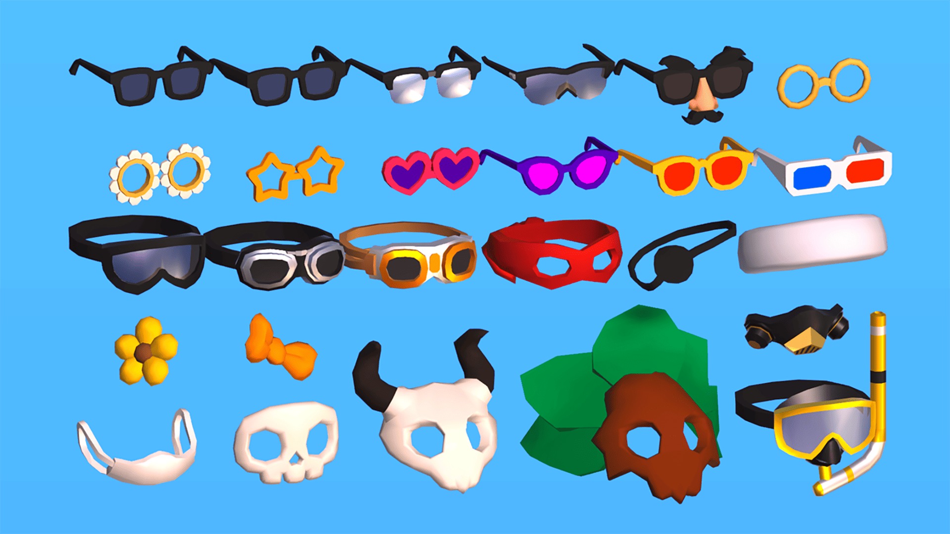 3D Characters Pro - Casual Low-poly 3D model_17