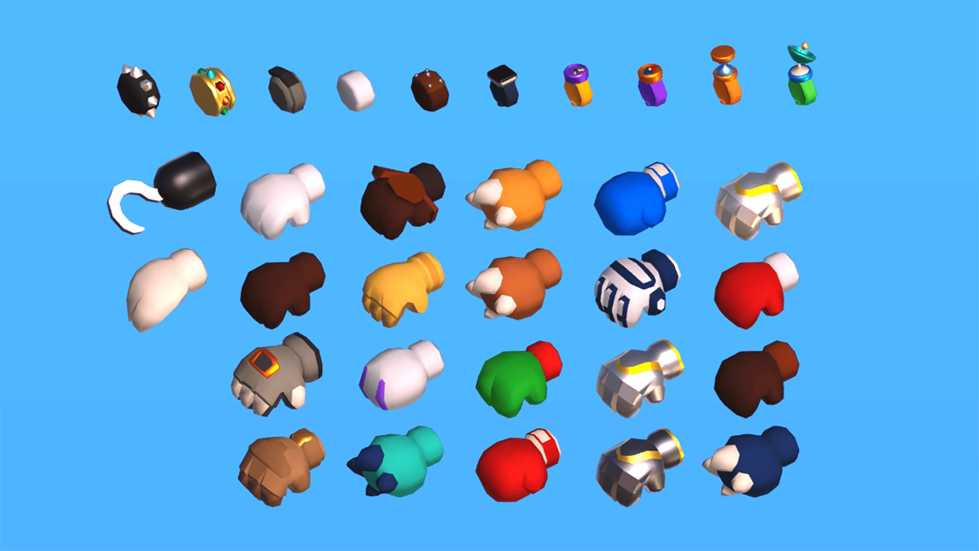 3D Characters Pro - Casual Low-poly 3D model_21