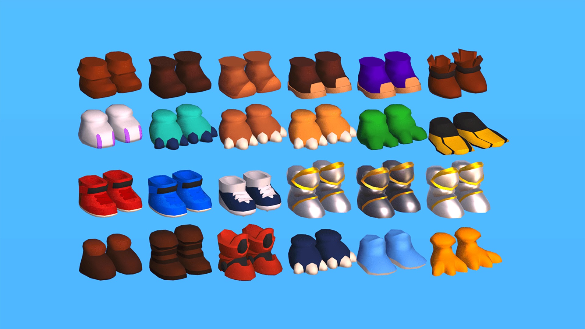 3D Characters Pro - Casual Low-poly 3D model_25