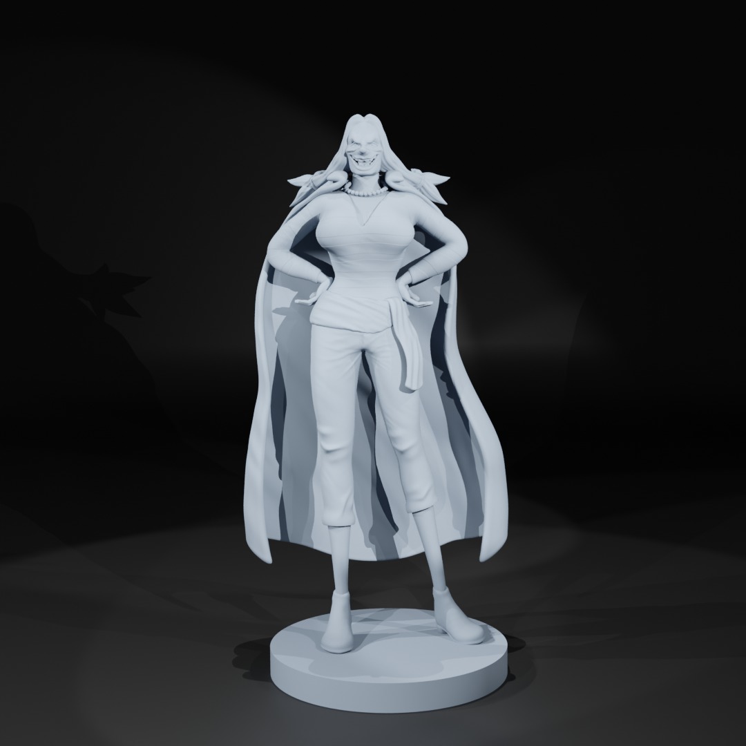 Catarina Devon - Blackbeard Pirates - One piece - 3d print 3D print model_2