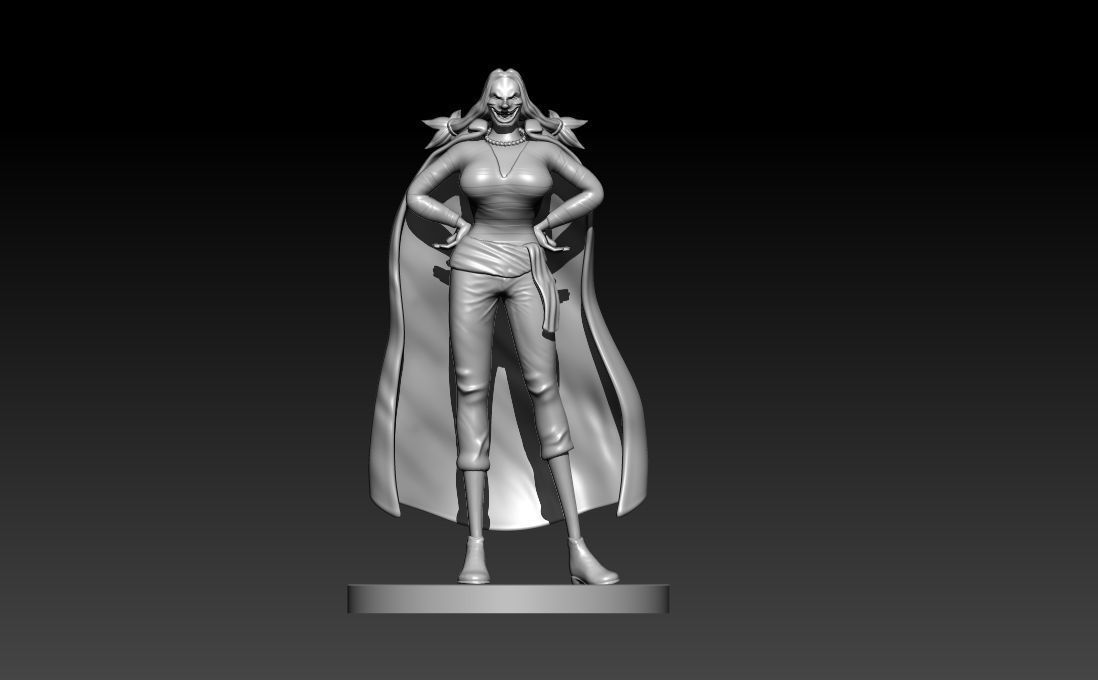 Catarina Devon - Blackbeard Pirates - One piece - 3d print 3D print model_1