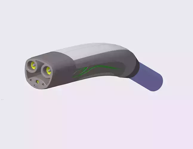 TESLA EV charging plug