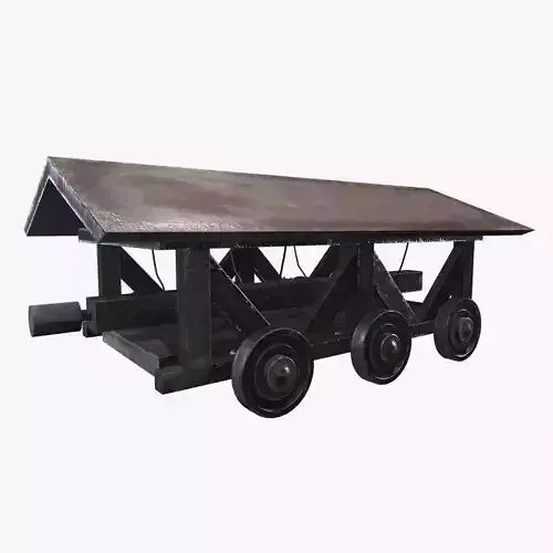 Medieval Battering Ram V01 Old