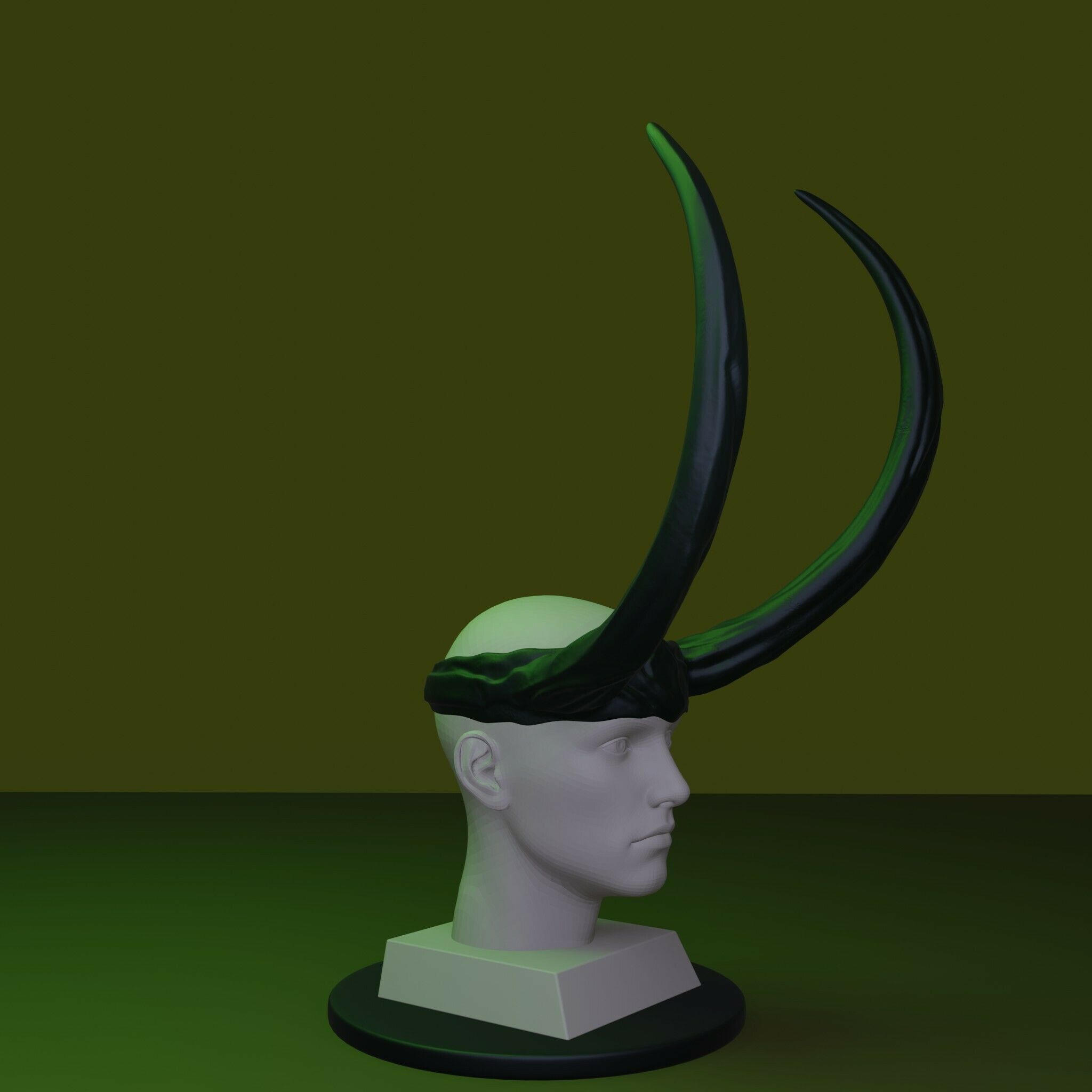 Lokis Crown 3D print model_1