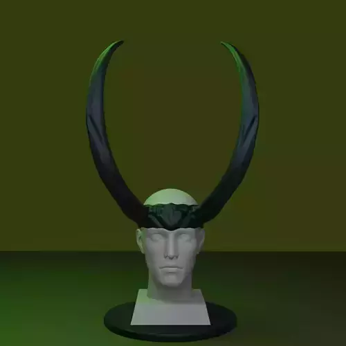 Lokis Crown 3D print model