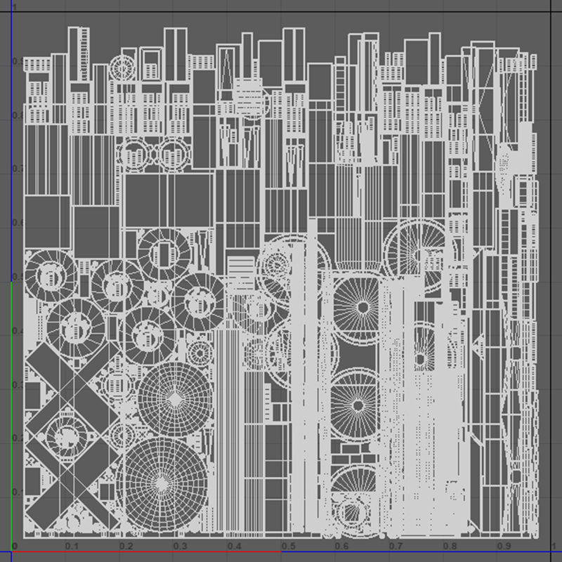 Medieval Catapult V01 Old Low-poly 3D model_10