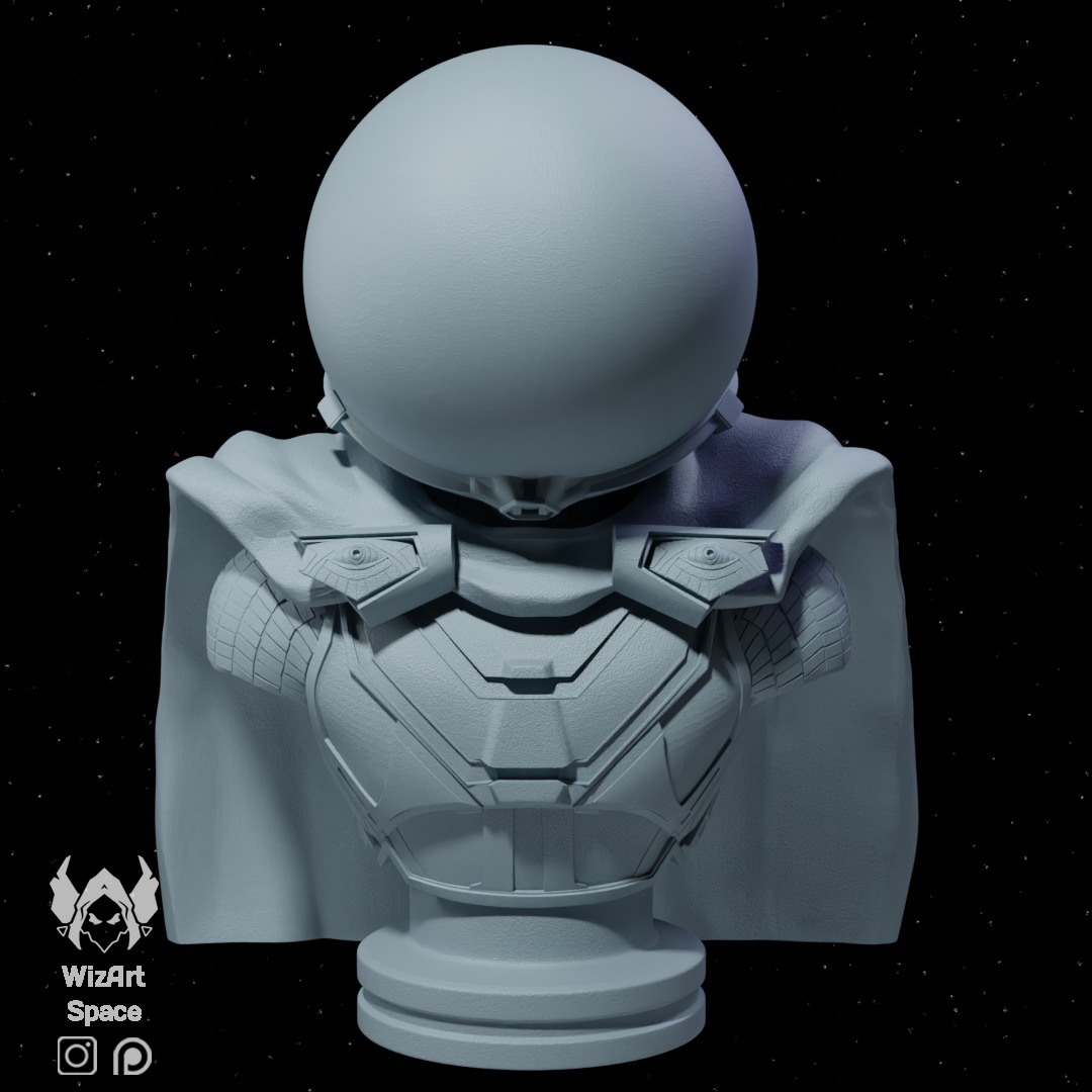 MYSTERIO Bust - SPIDERMAN FAR FROM HOME 3D print model_9