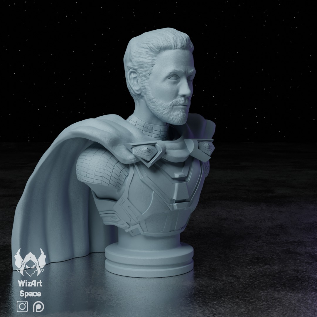 MYSTERIO Bust - SPIDERMAN FAR FROM HOME 3D print model_3
