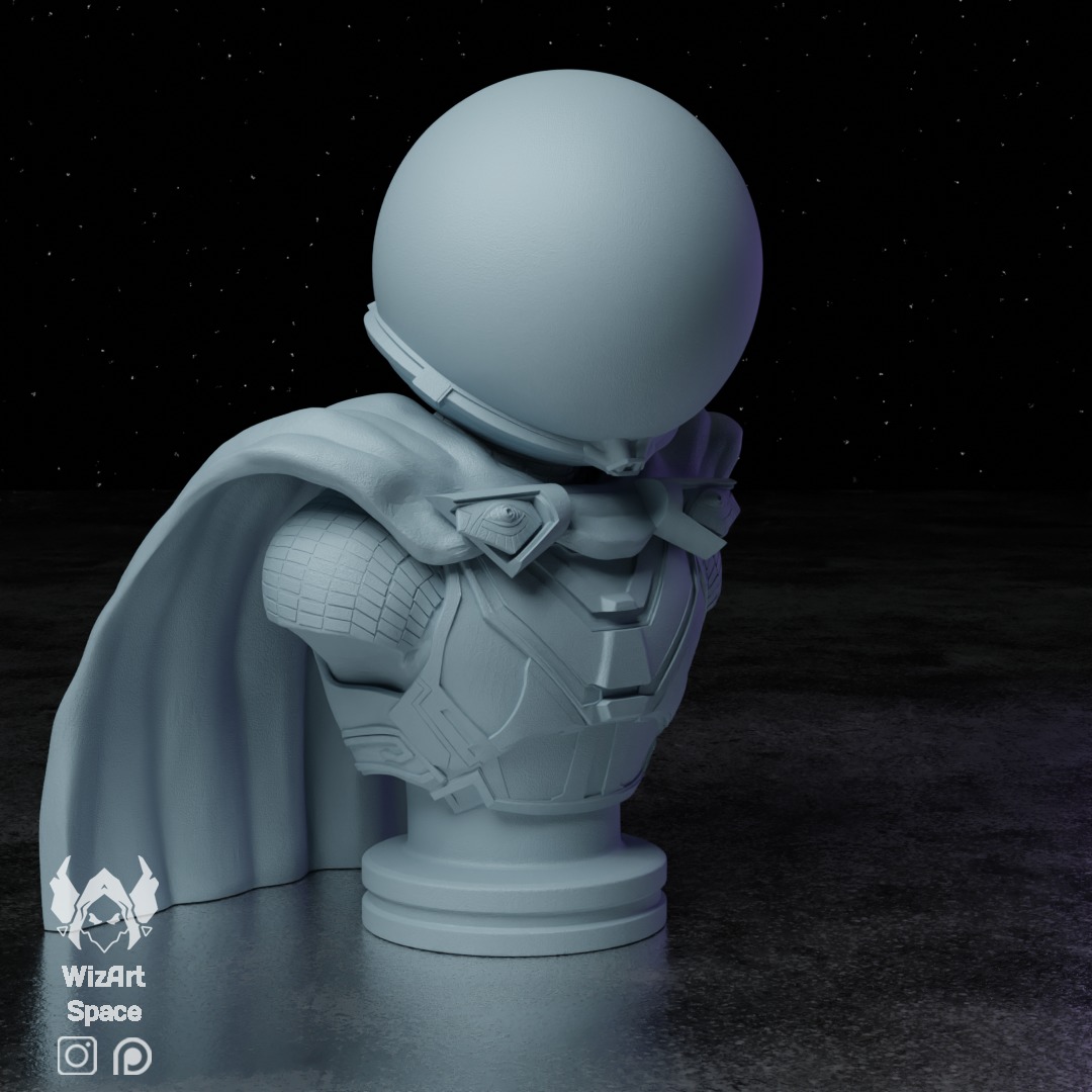 MYSTERIO Bust - SPIDERMAN FAR FROM HOME 3D print model_4