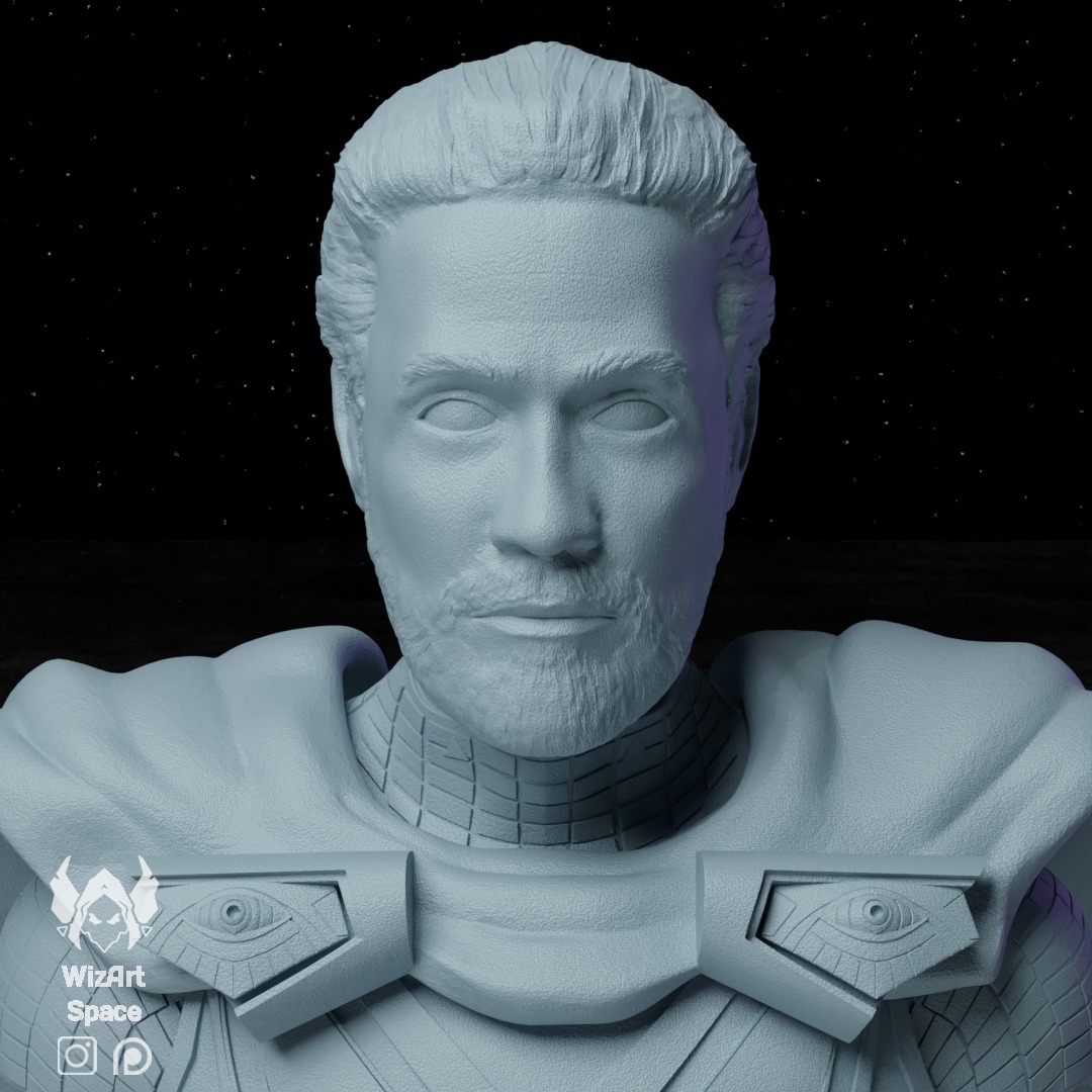 MYSTERIO Bust - SPIDERMAN FAR FROM HOME 3D print model_8