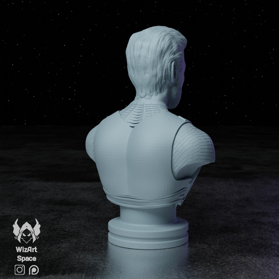 MYSTERIO Bust - SPIDERMAN FAR FROM HOME 3D print model_7