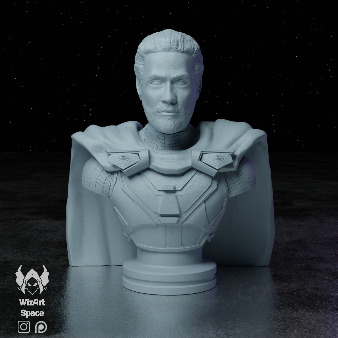 MYSTERIO Bust - SPIDERMAN FAR FROM HOME 3D print model_1