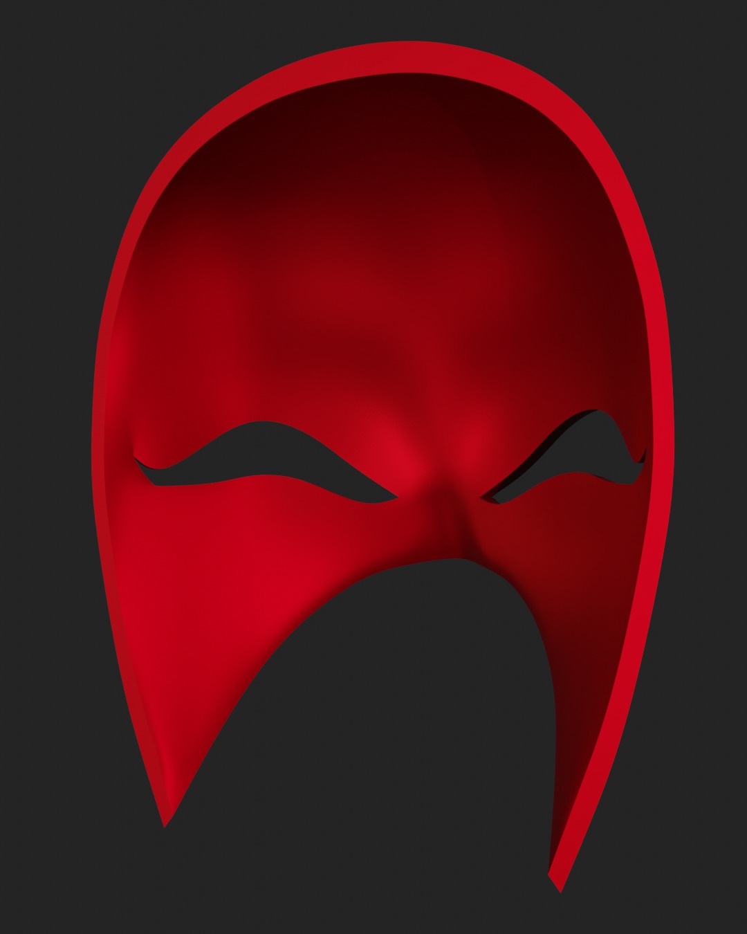 Final Fantasy XIV - Emet-Selch Mask 3D print model_3