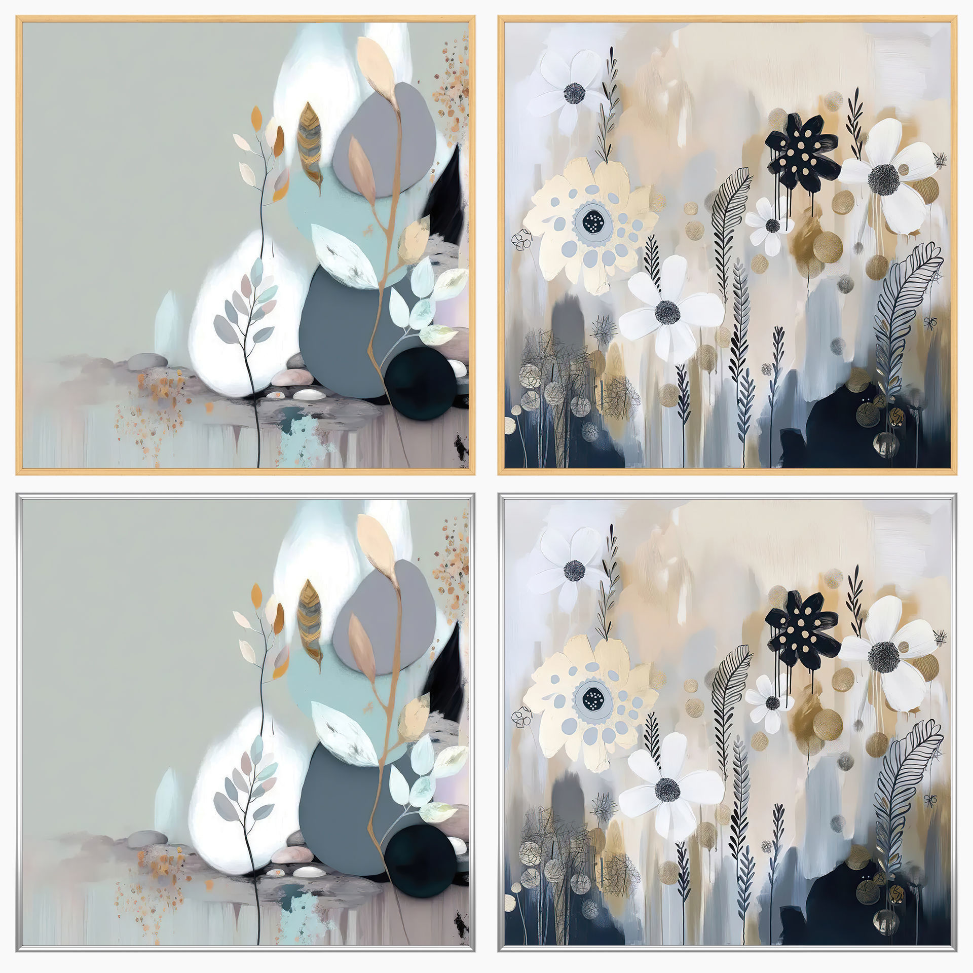 Wall Art Set 4350 3D model_2