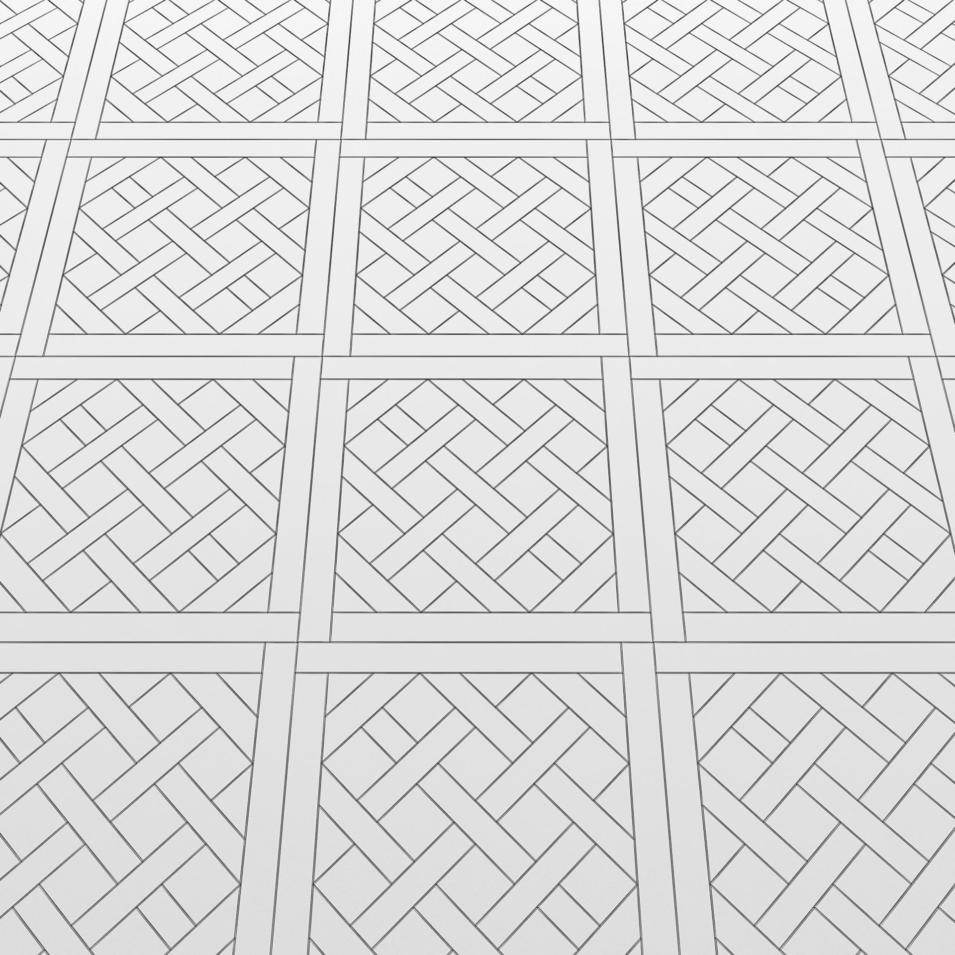 Parquet - Laminate - Wooden floor 2 in 1 Low-poly 3D model_12