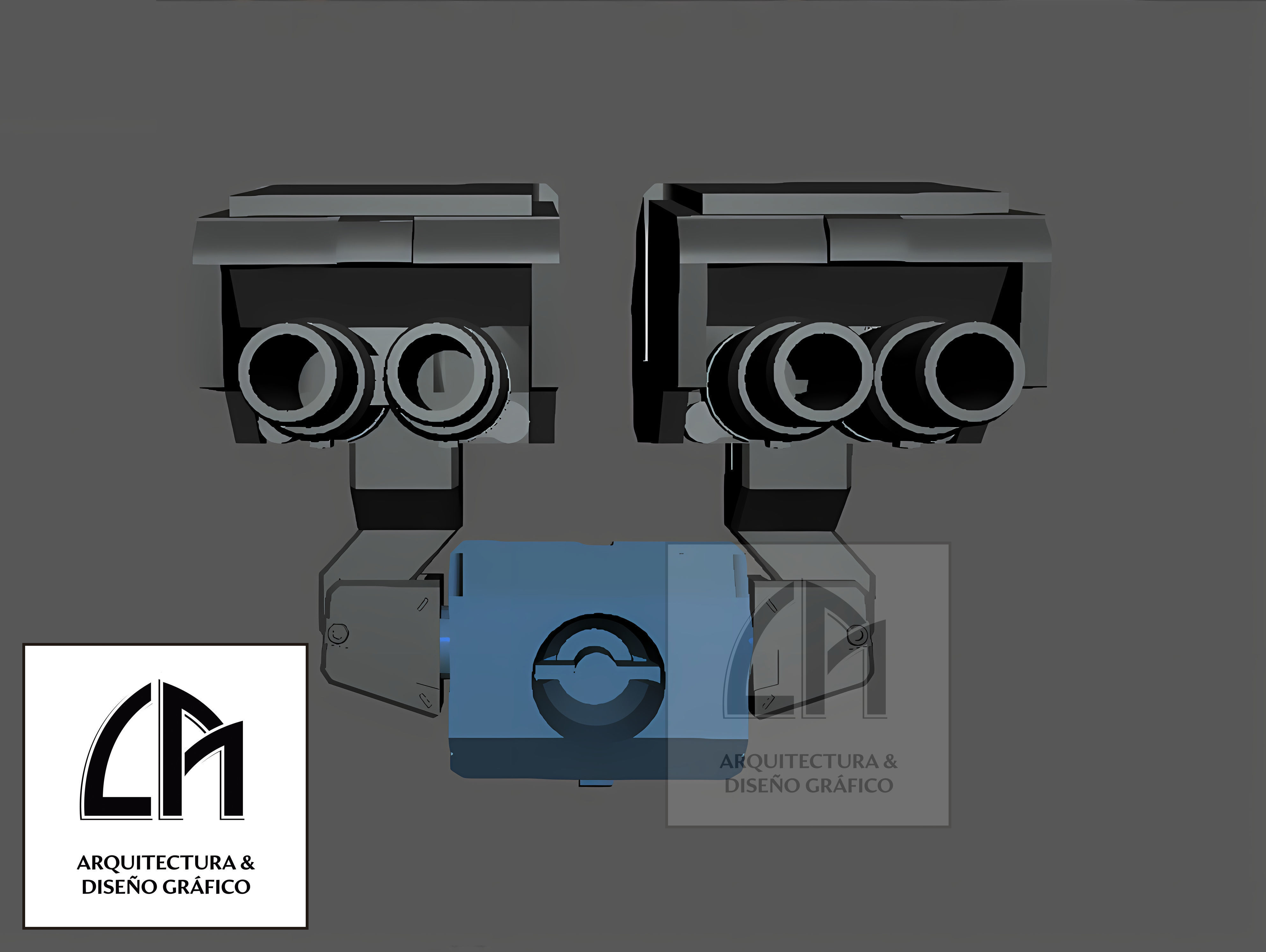 Gundam 00 Virtue Backpack and cannons 3D print model_3