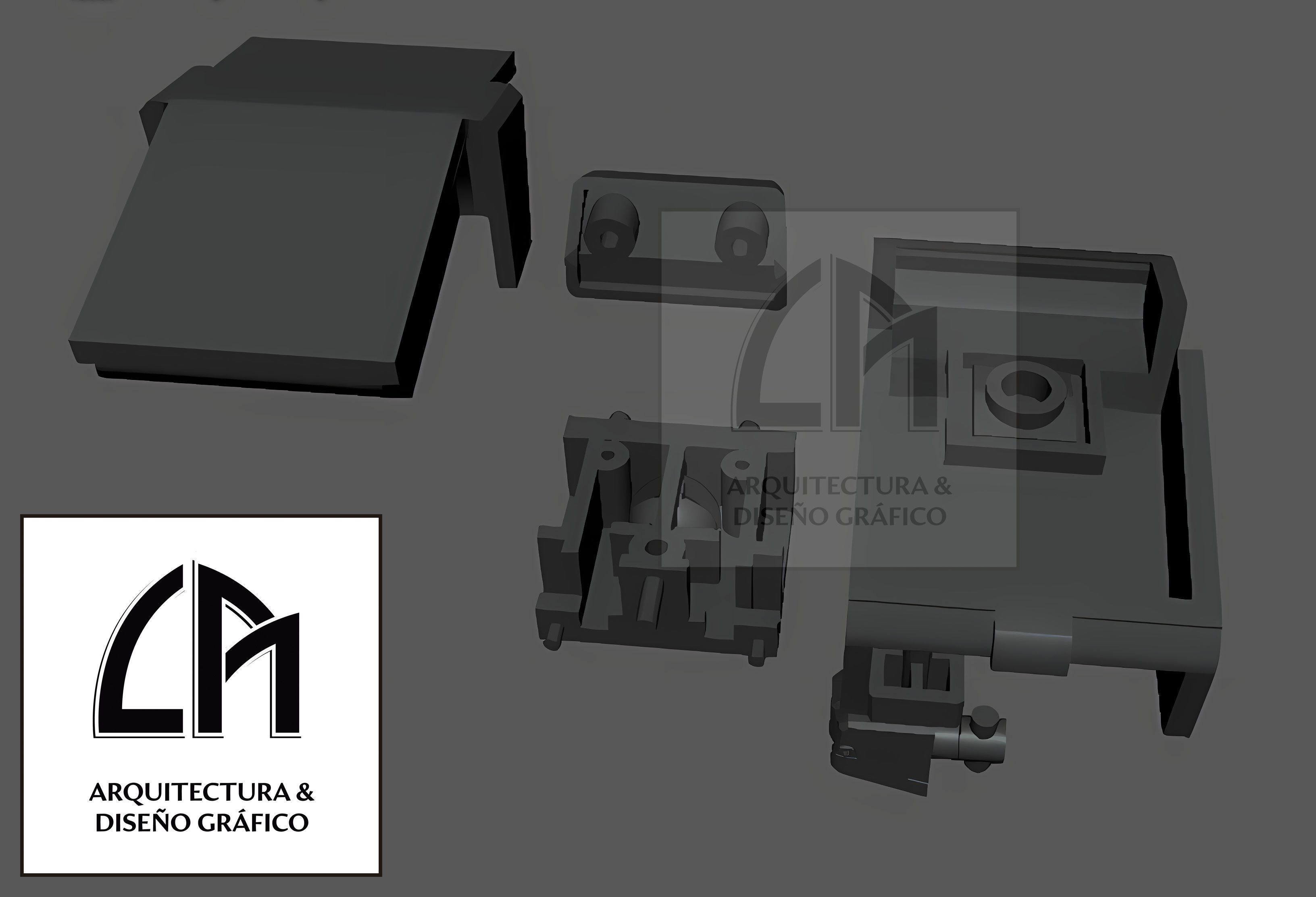 Gundam 00 Virtue Backpack and cannons 3D print model_8