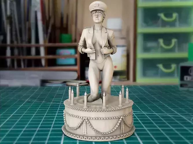 Under Siege Erika Eleniak 3D print model