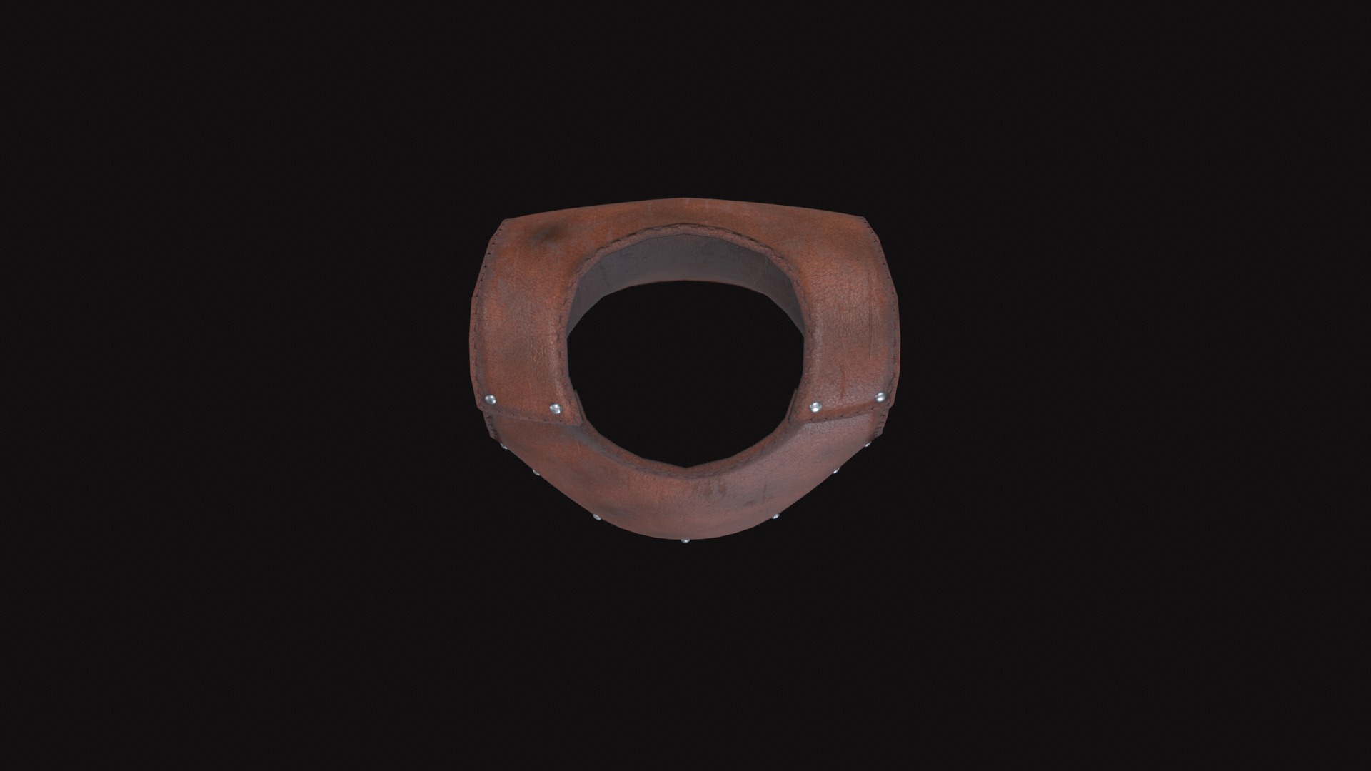 Medieval Leather Armor V01 Low-poly 3D model_8