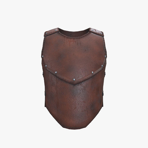 Medieval Leather Armor V01 Low-poly 3D model