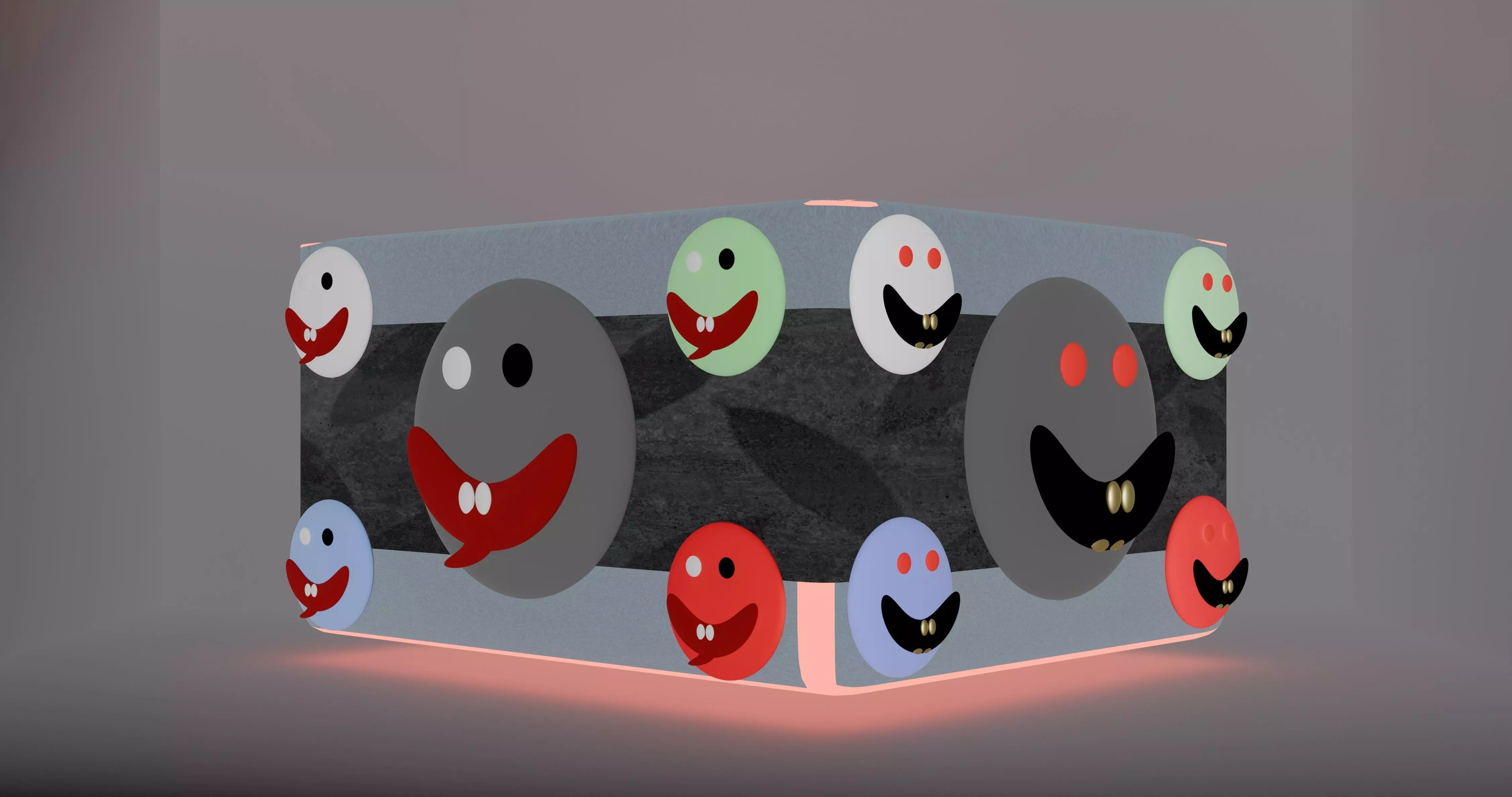 A Gigling or laughter device 3D model