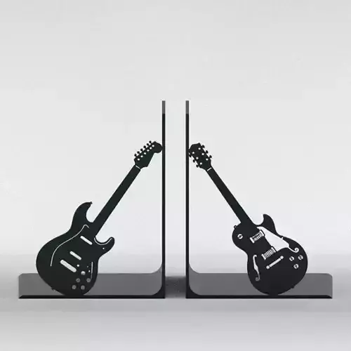 Guitars Bookends 3D print model