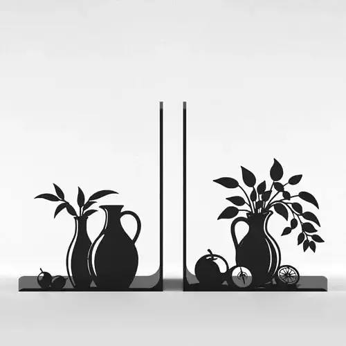 Still Life Bookends 3D print model