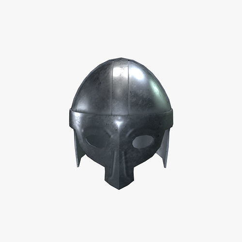 Medieval Helmet V02 Low-poly 3D model
