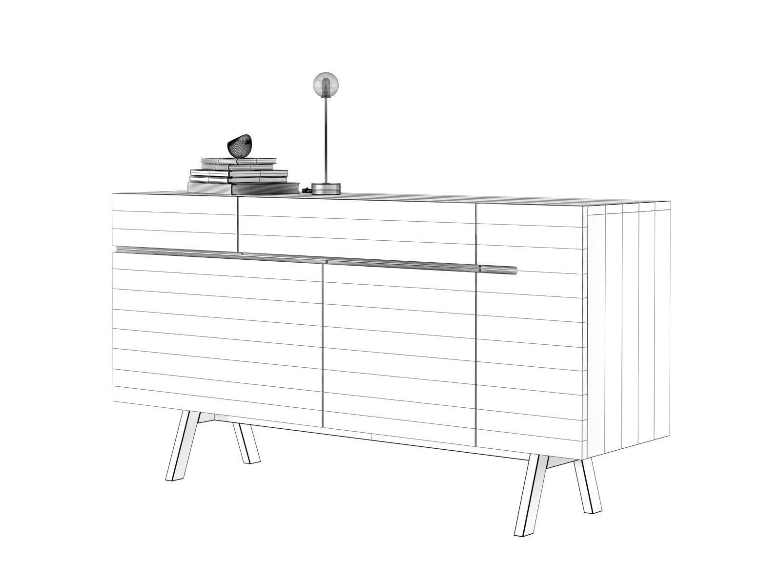 Side Atelier Sideboard 3D model_4