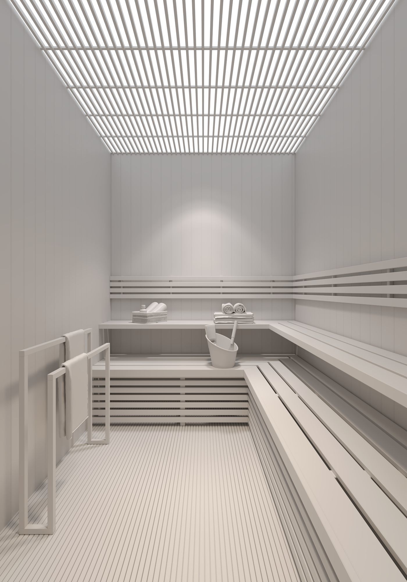AR-24051 Acube - Sauna-Steam 3D Scene 3D model_8