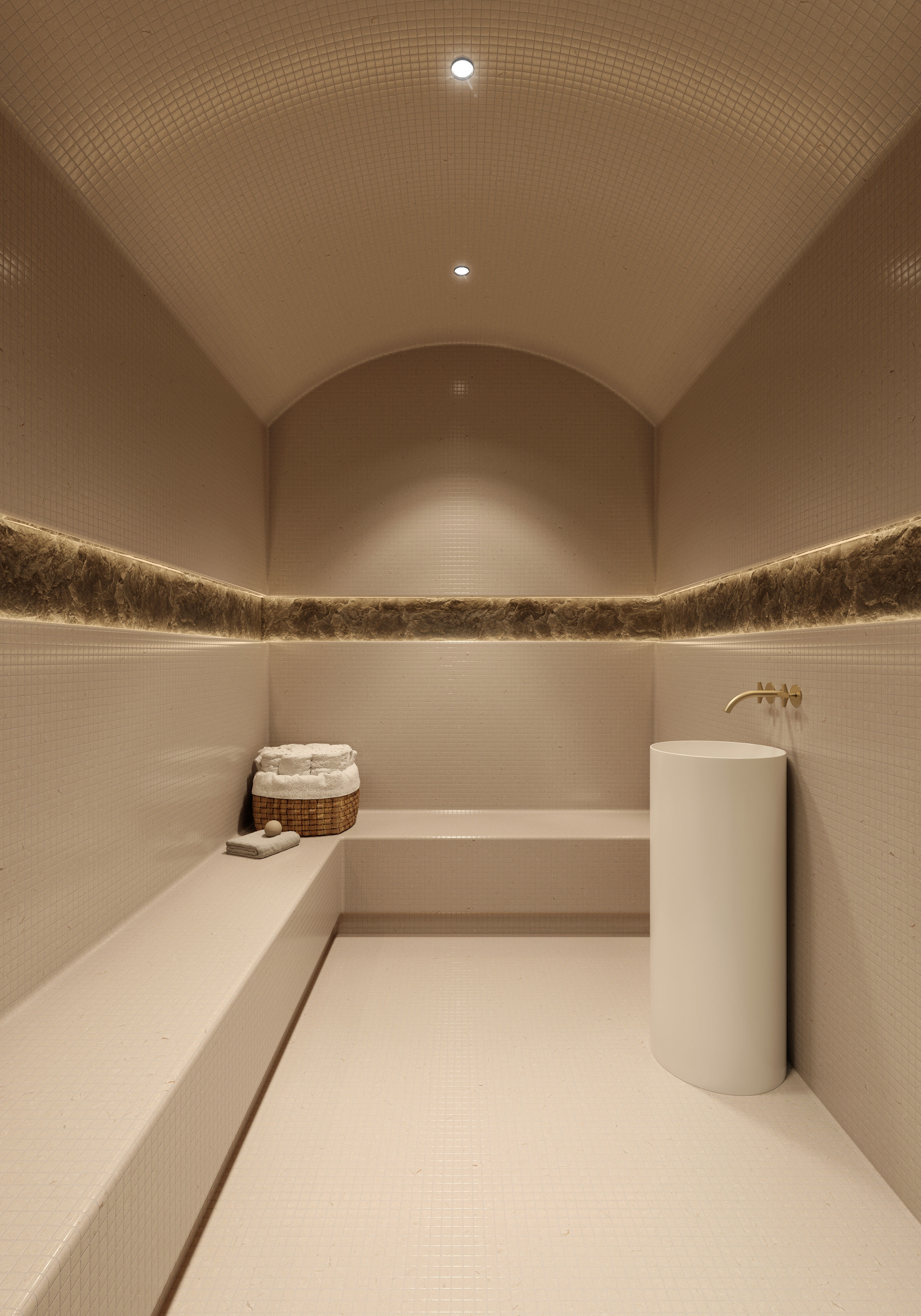 AR-24051 Acube - Sauna-Steam 3D Scene 3D model_5