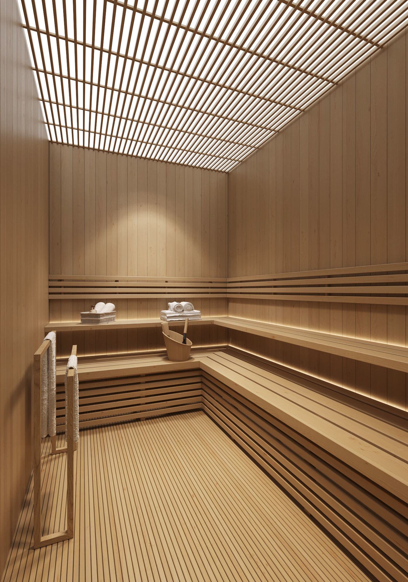 AR-24051 Acube - Sauna-Steam 3D Scene 3D model_2