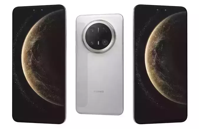 Huawei Mate 70 Pro Plus Feathers White 3D model