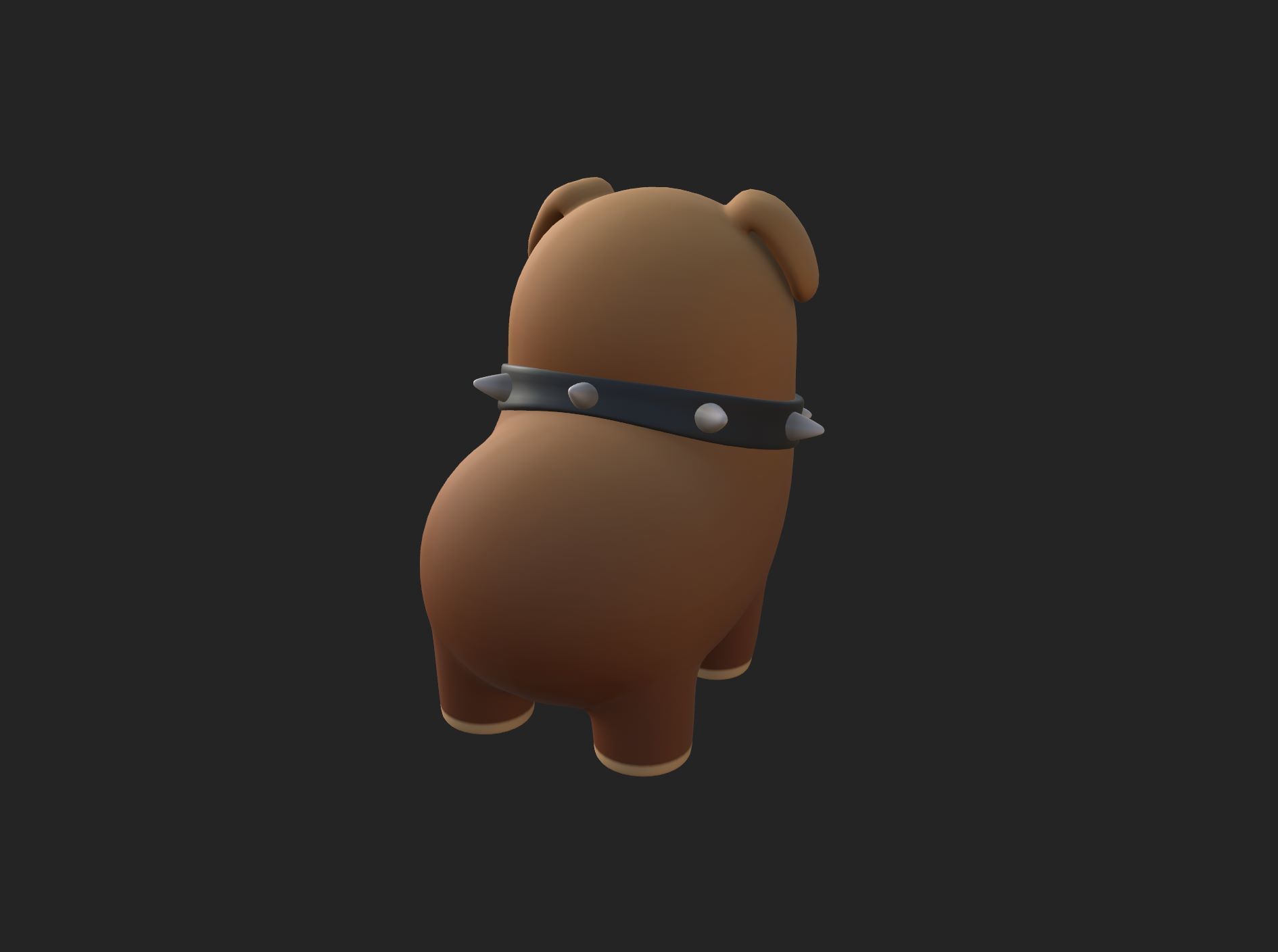 Dog Character 05 3D model_15
