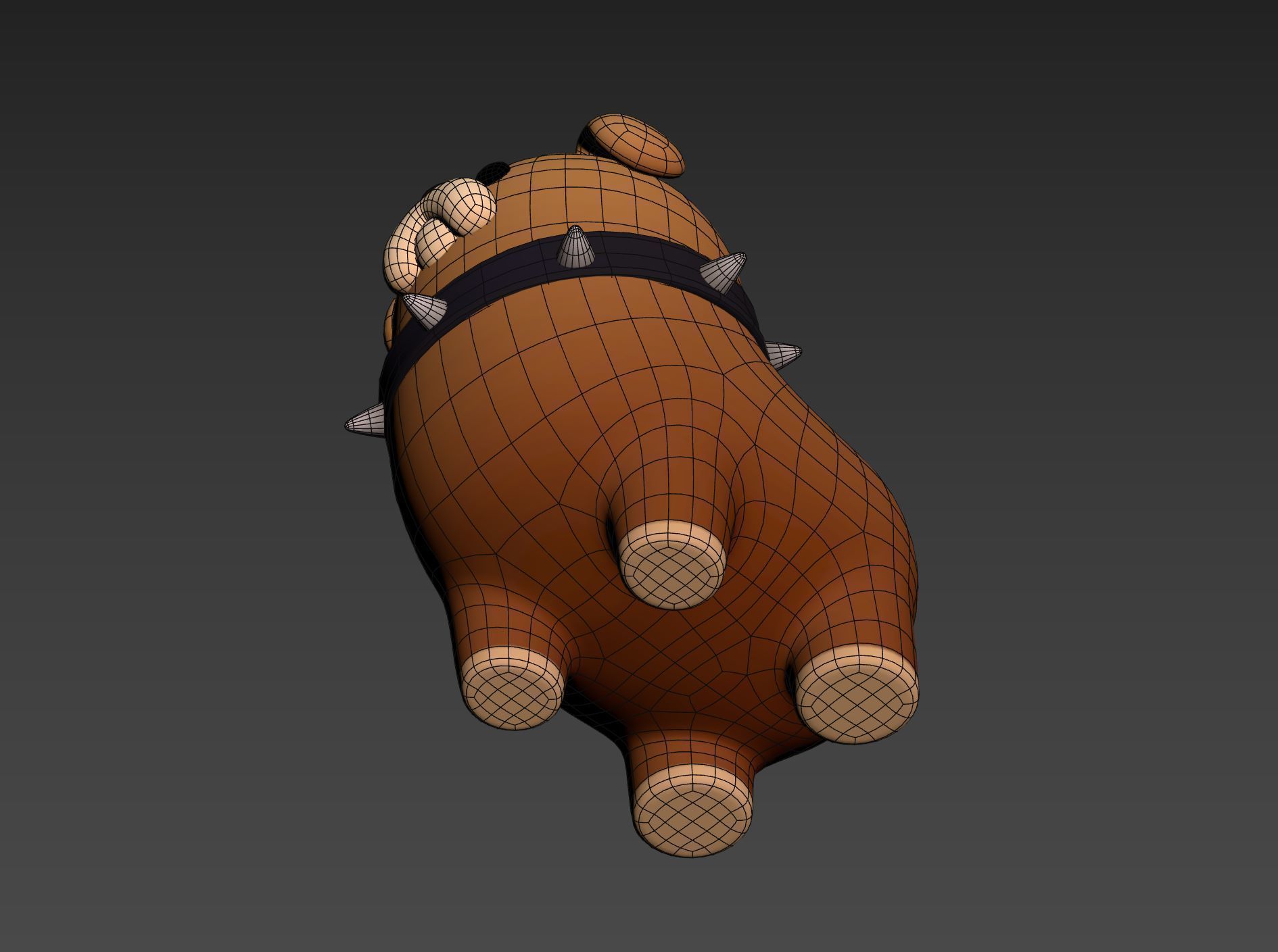 Dog Character 05 3D model_27