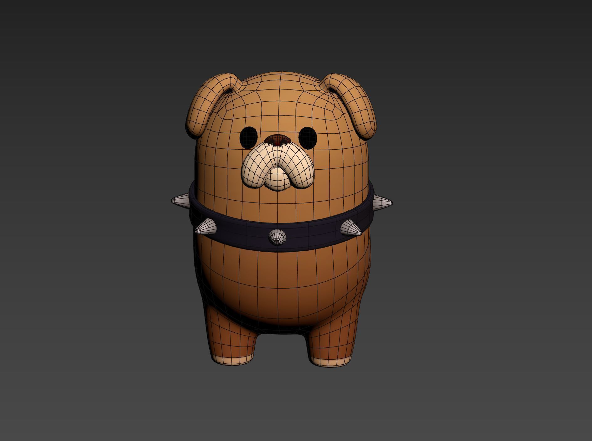 Dog Character 05 3D model_24