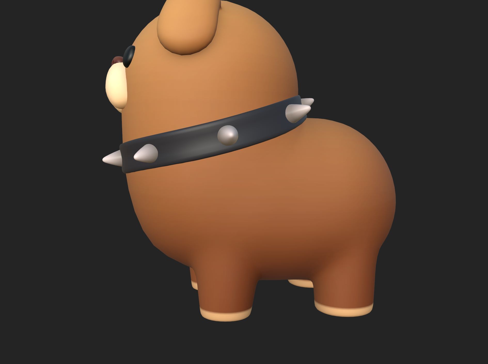 Dog Character 05 3D model_17