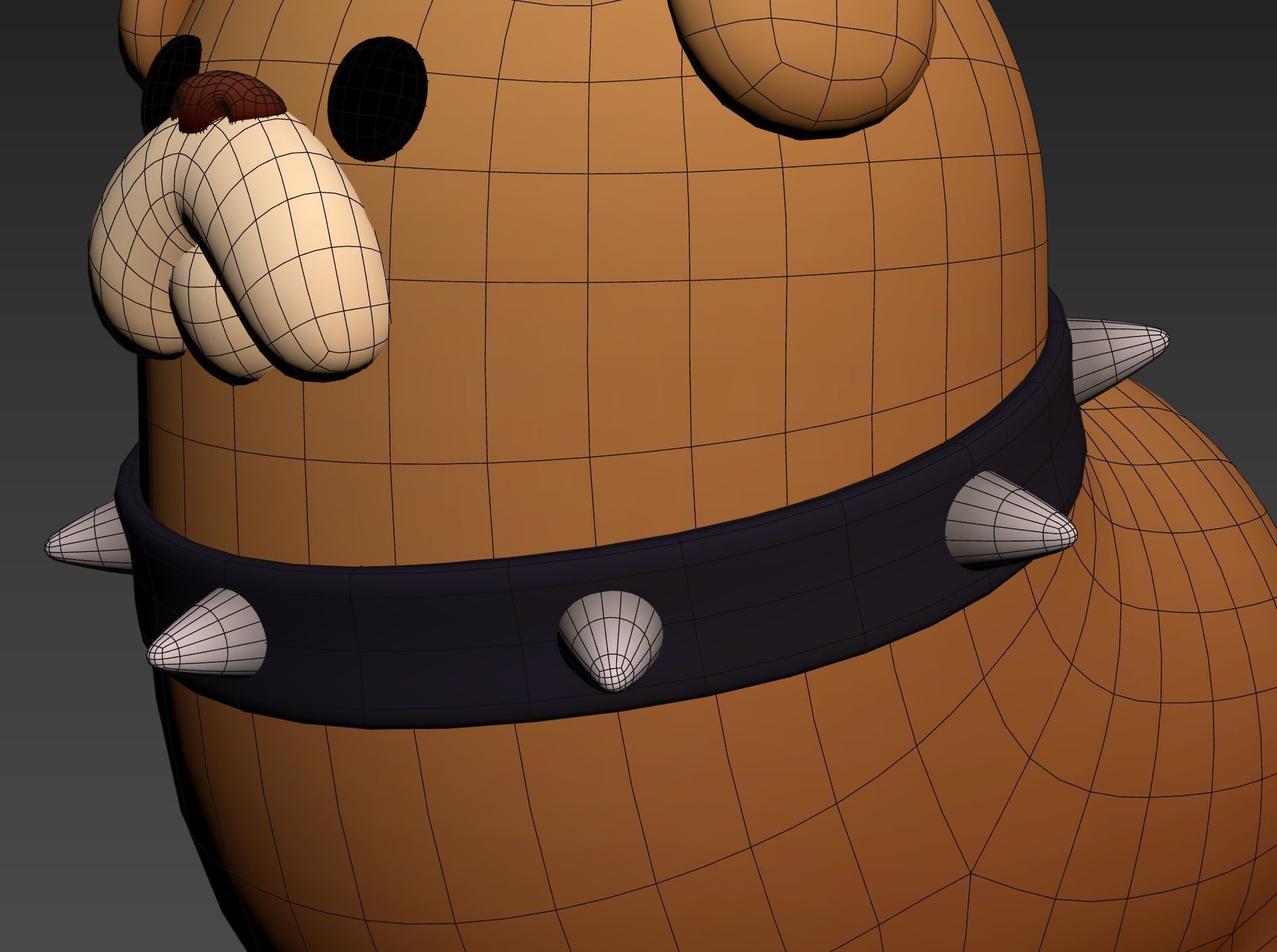 Dog Character 05 3D model_29