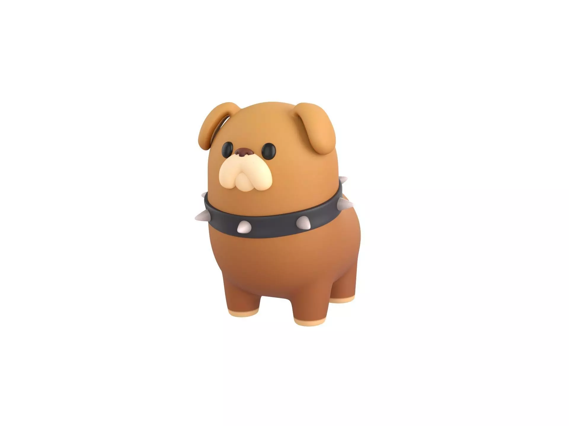 Dog Character 05 3D model_0