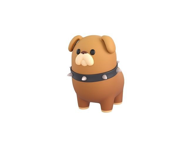 Dog Character 05 3D model