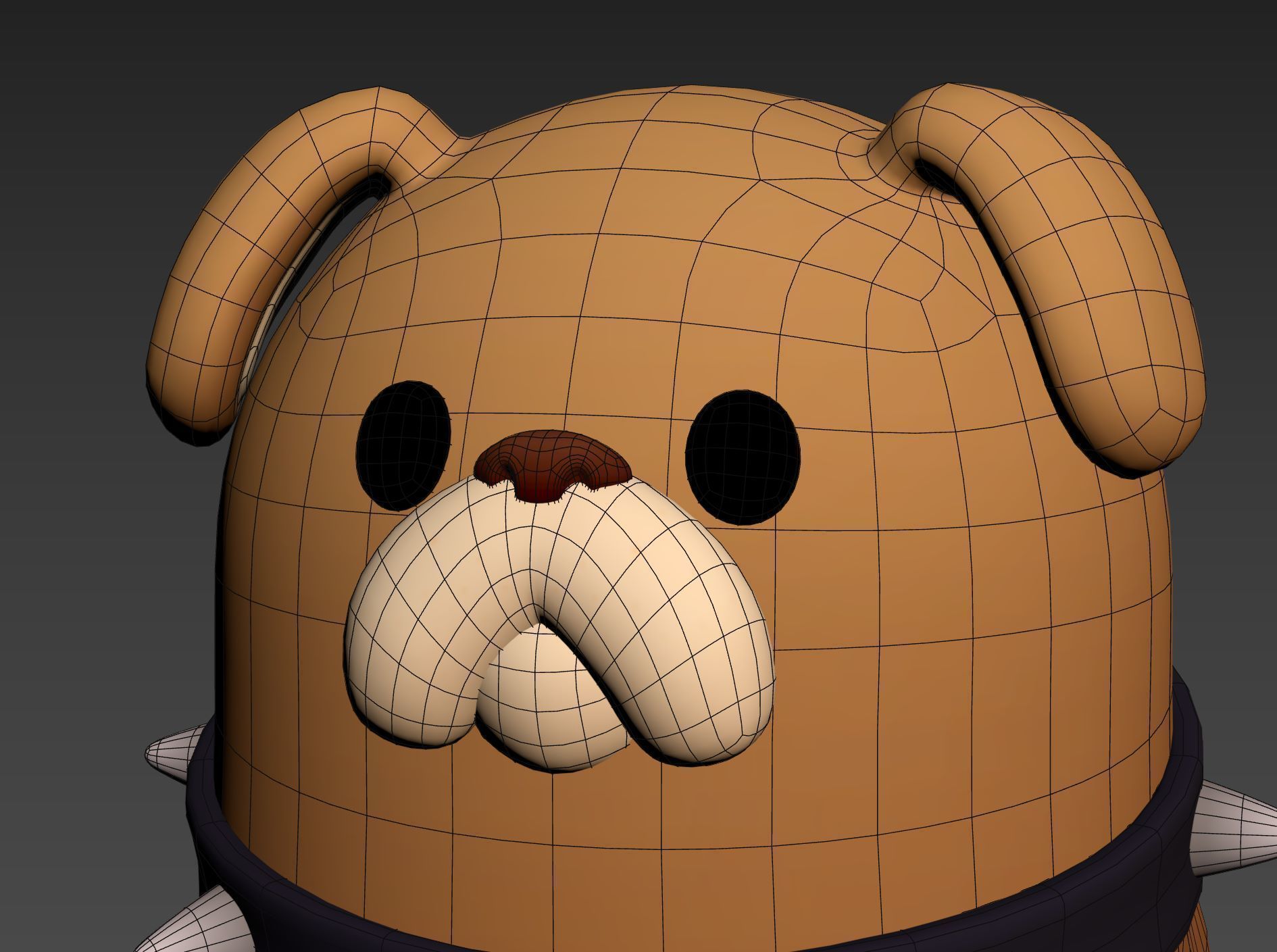 Dog Character 05 3D model_30