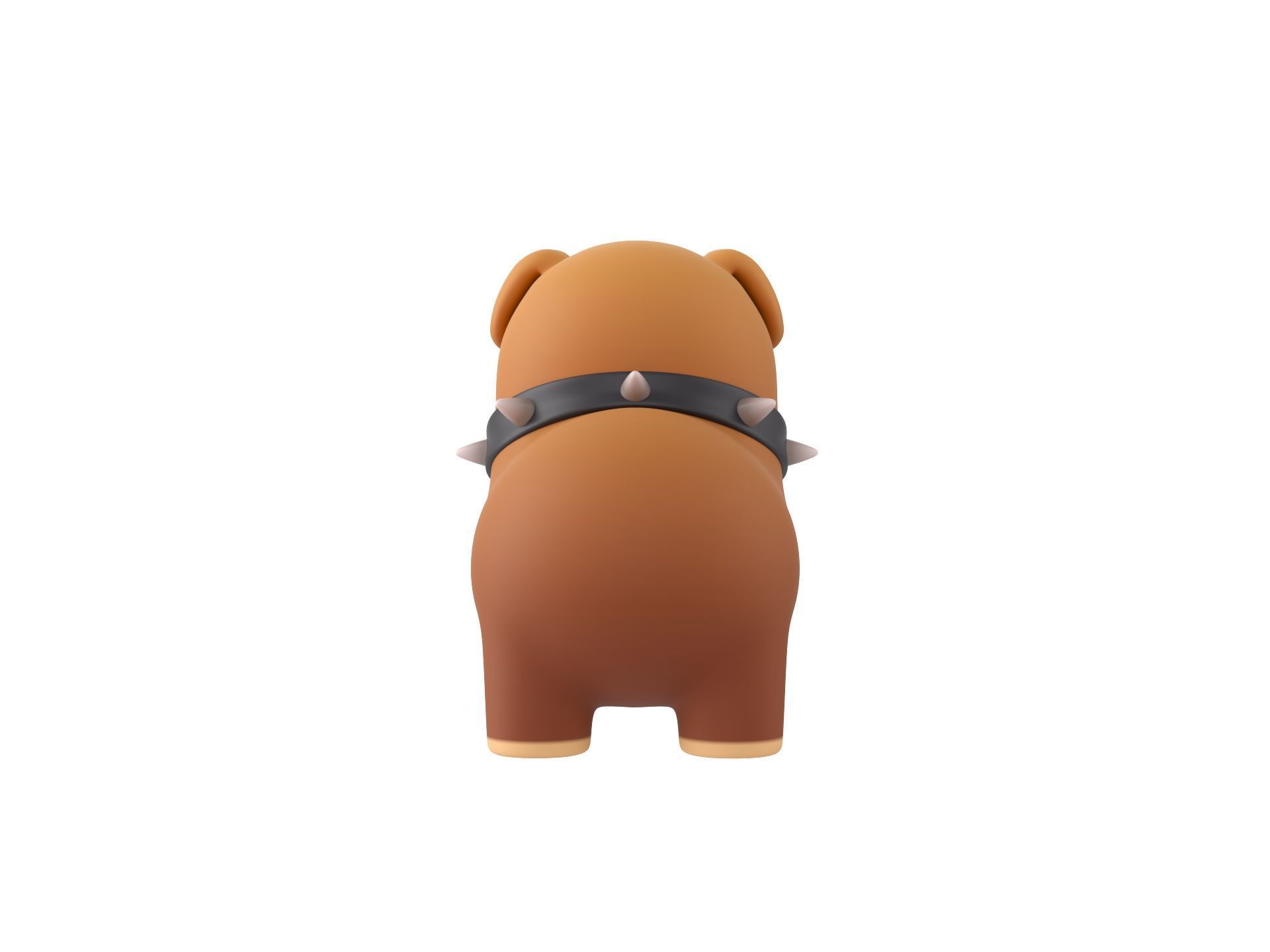 Dog Character 05 3D model_5