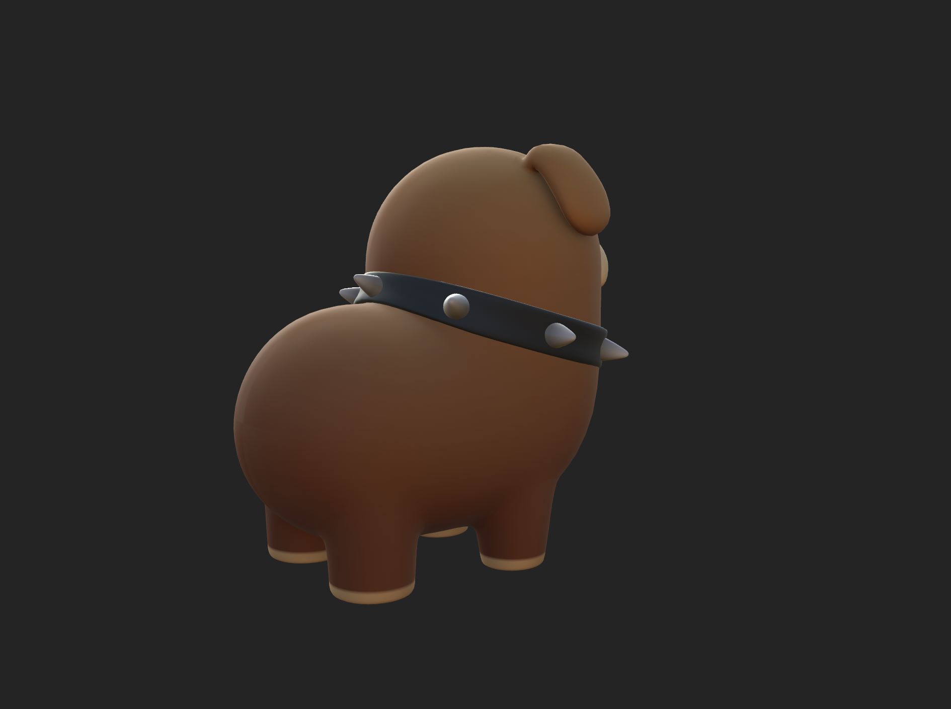 Dog Character 05 3D model_14