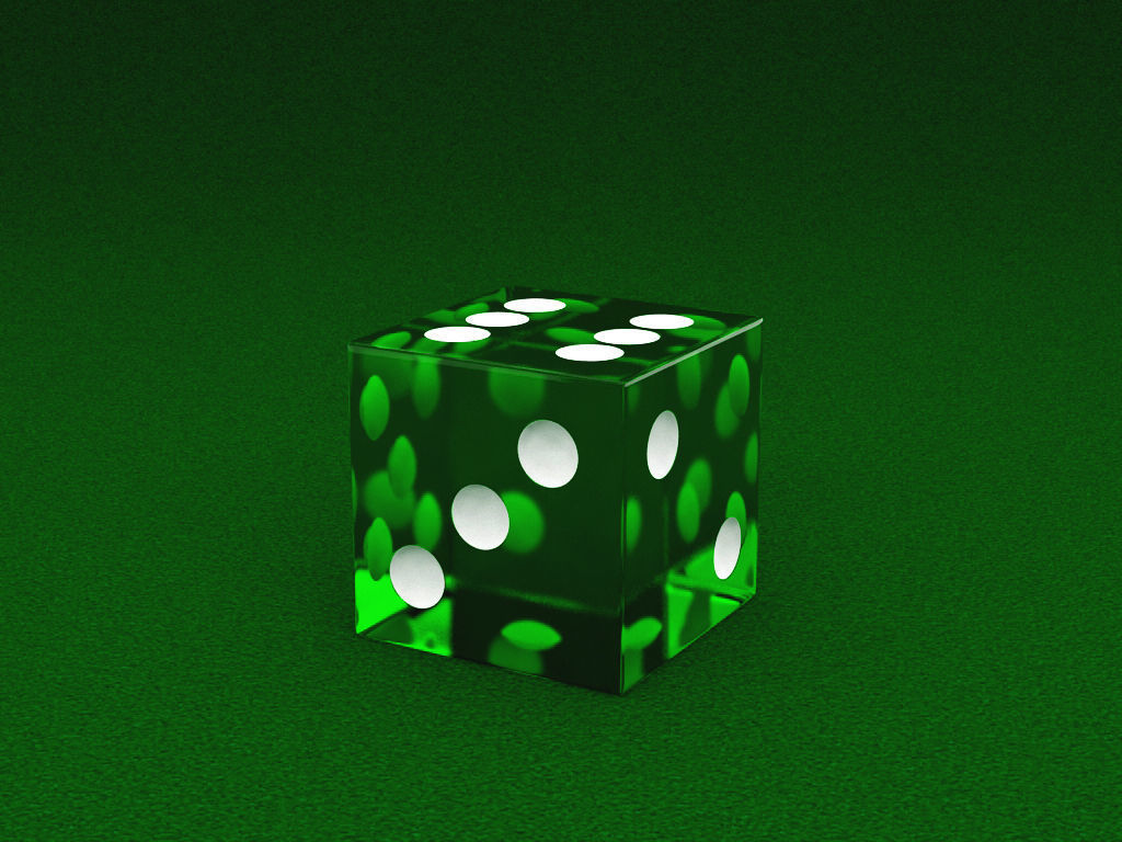 Casino Dice 3D model_5