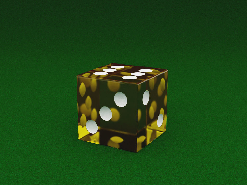 Casino Dice 3D model_6