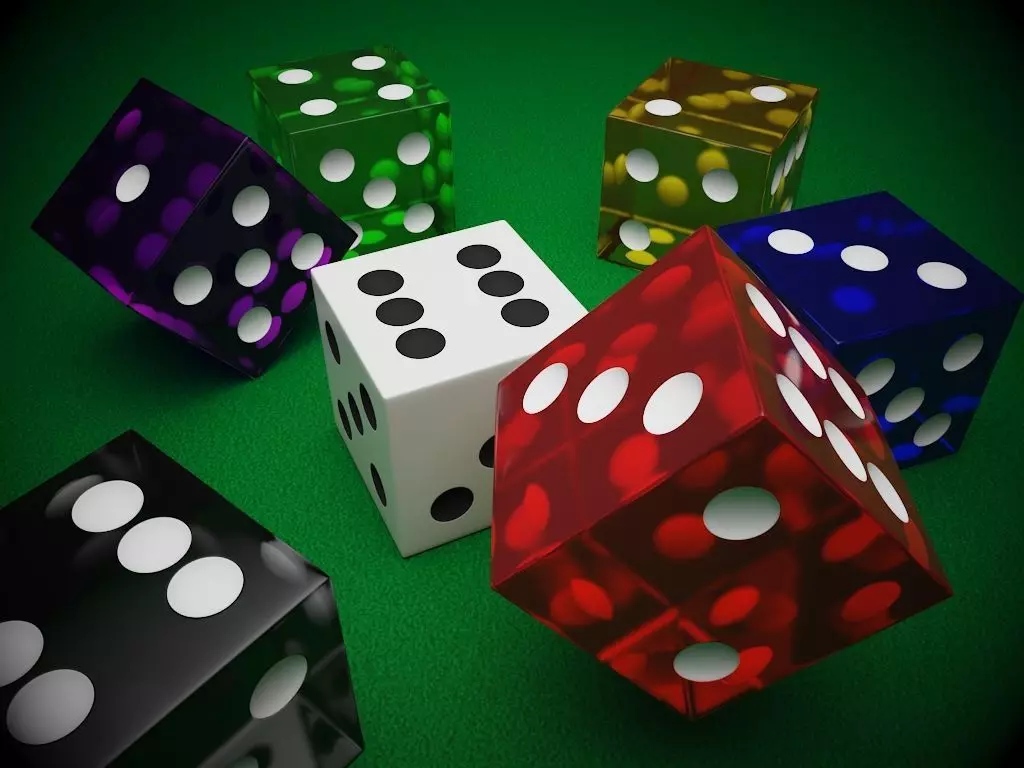 Casino Dice 3D model_0